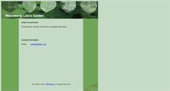 Desktop Screenshot of lulusgarden.com